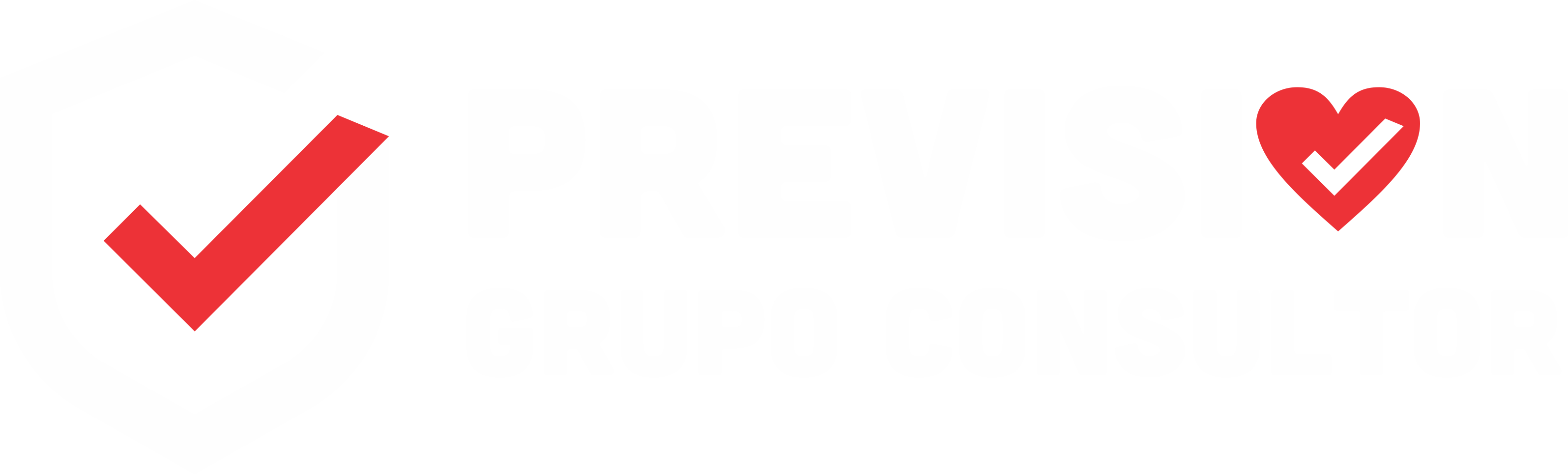 LOGO BLANCO CORAZÓN ROJO 2024 PREVISIÓN